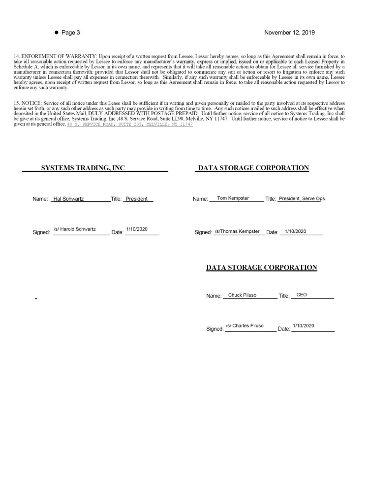(STI LEASE DSC006 - 10.12 PAGE 3)