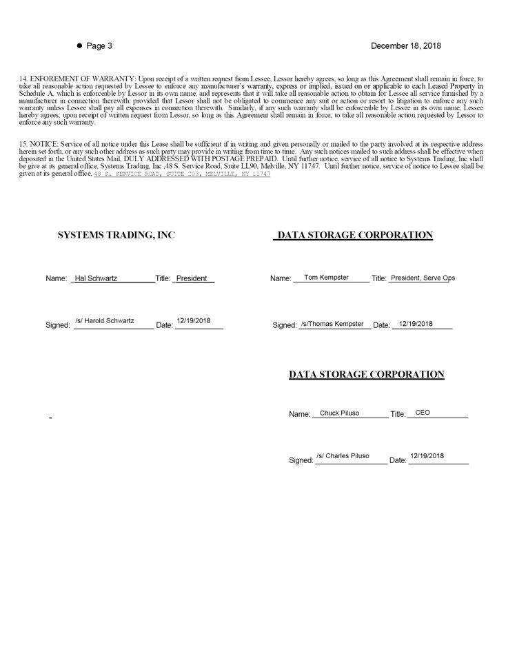 (STI LEASE DSC004 - 10.9 PAGE 3)